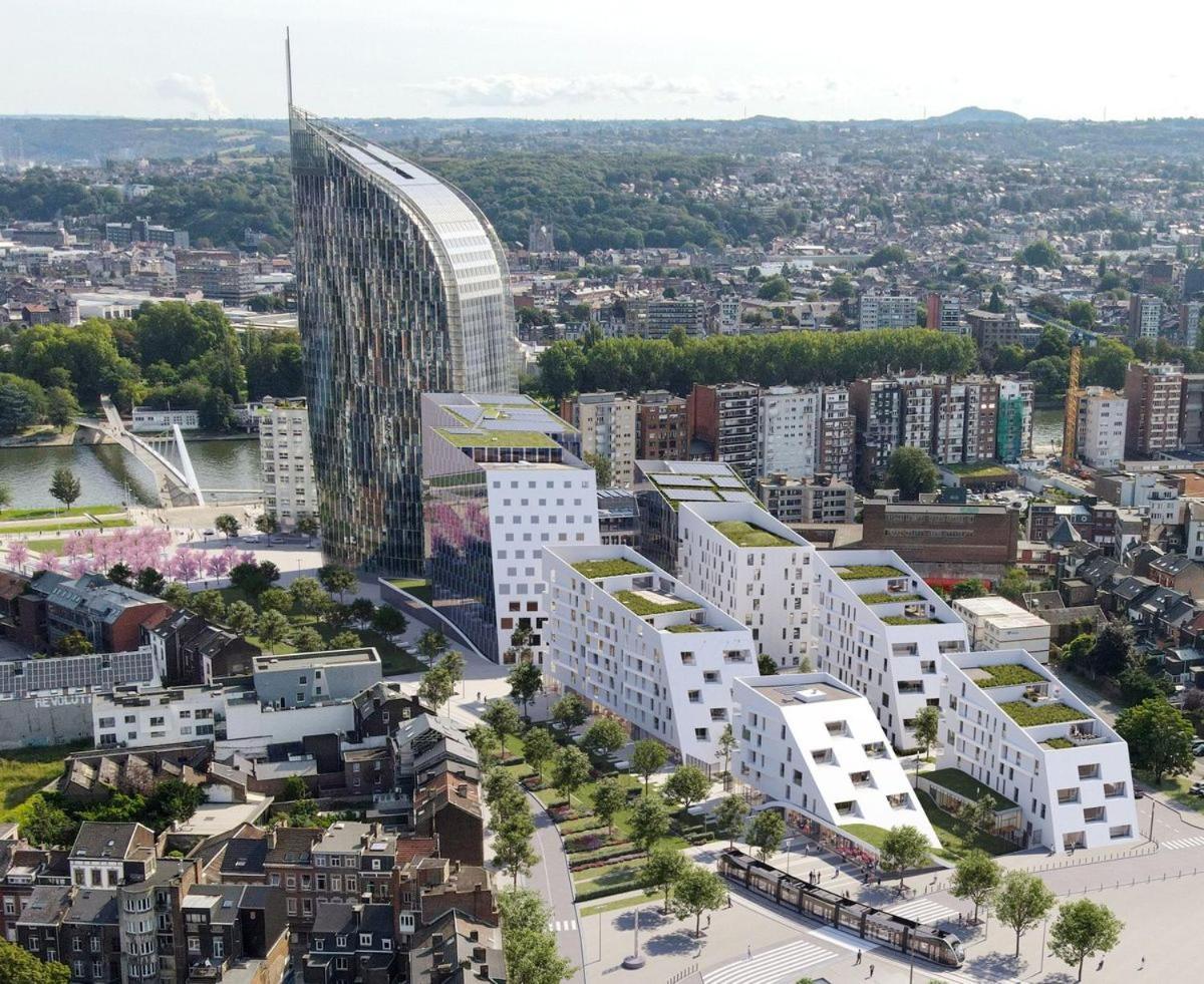 Splendide Appartement Au Centre De Liege - Complexe Paradis Express Exterior foto